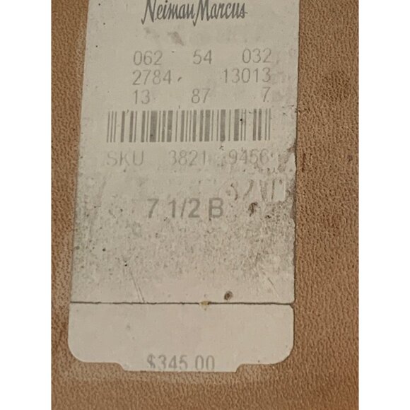 Stuart Weitzman Gold Leather Chain Strap Stiletto Sandals 7.5B  J10073 platform - Picture 6 of 13